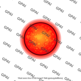 Red dwarf star