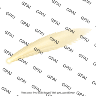Comet dust tail