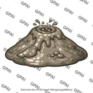 Mud volcano