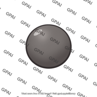 Dust grain spherical