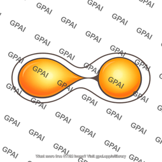 Binary star semidetached