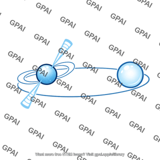 Binary radio pulsar