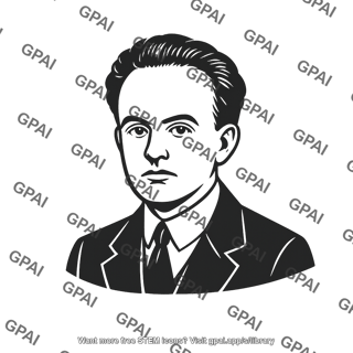 Louis de broglie portrait