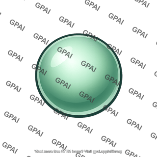 Magnesium atom sphere