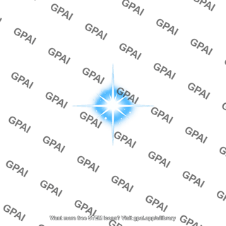 Blue sparkle