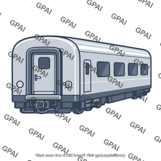 Back end of train