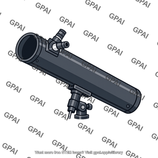 Newtonian reflector telescope