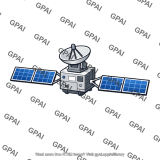 Earth orbiting satellite