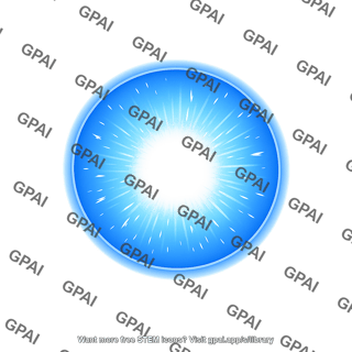 Blue giant star