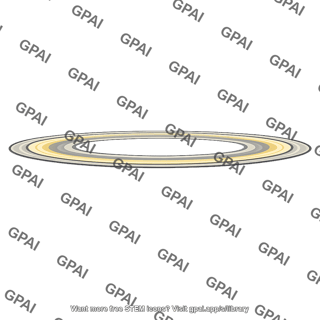 Saturn ring disk