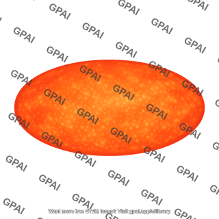 Cosmic microwave background compact orange