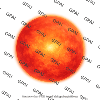 Red giant star