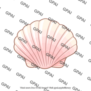 Decorative seashell