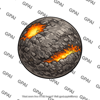 Molten protoplanet