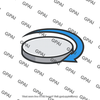 Disk rotation arrow
