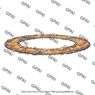 Circumplanetary debris disk