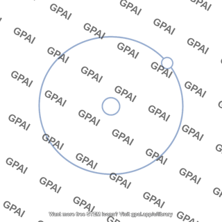 Circular stellar orbit