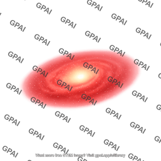 Redshifted galaxy