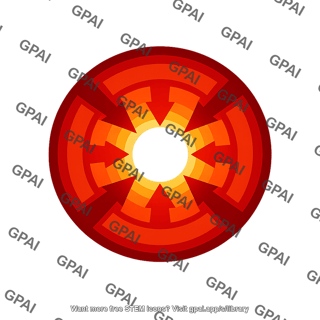 Collapsing supergiant star core