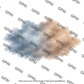 Interstellar gas and dust cloud