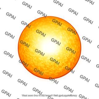 Massive star yellow orange