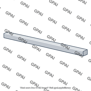 Rectangular rod