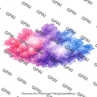 Nebula colorful diffuse