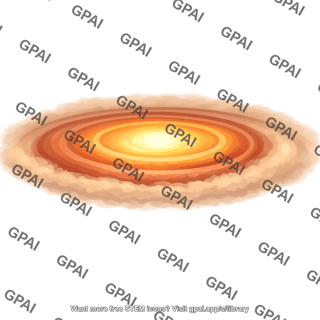 Accretion nebula