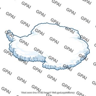 South polar ice cap