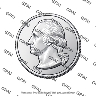 Quarter coin