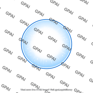 Glowing white star