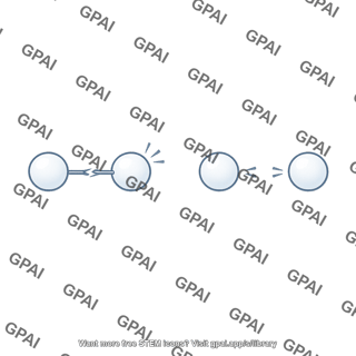Molecular hydrogen dissociating
