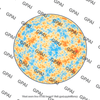 Cosmic microwave background disk