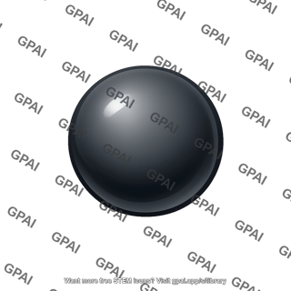 Carbon atom sphere