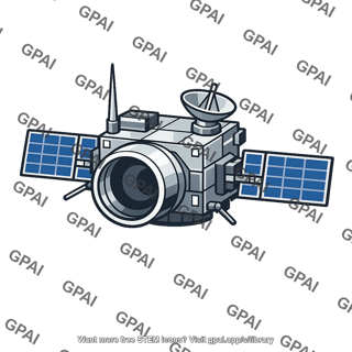 Space telescope satellite