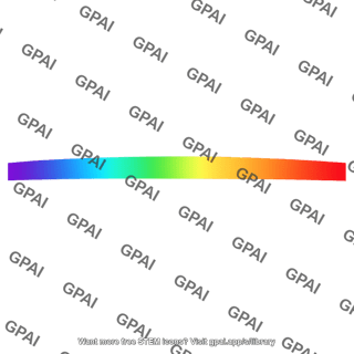 Rainbow spectrum band