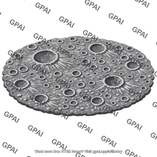 Mercury surface cratered
