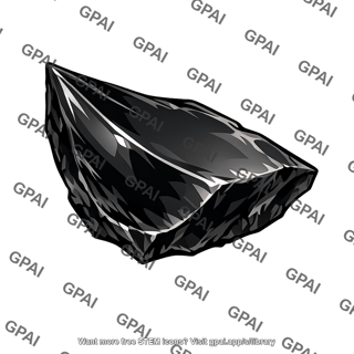 Obsidian shard