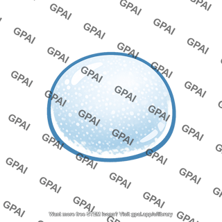 Saturn ring particle rounded