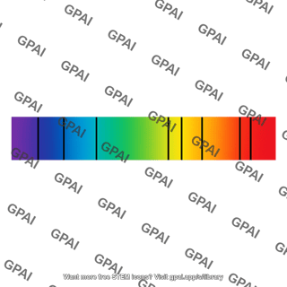 Spectrum absorption line