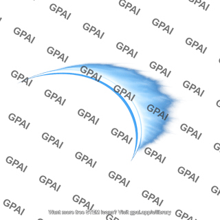 Shock front white blue