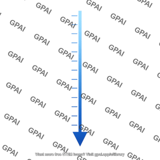 Vertical axis arrow