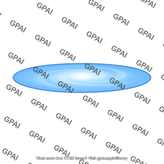Spiral galaxy disk face on smooth no bulge