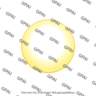 Yellow glowing sphere