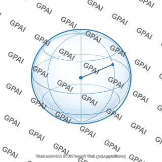 Sphere of radius d