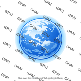 Stylized planet