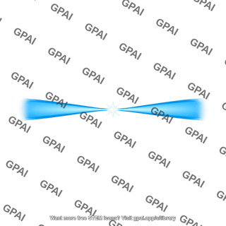 Bipolar gas jet