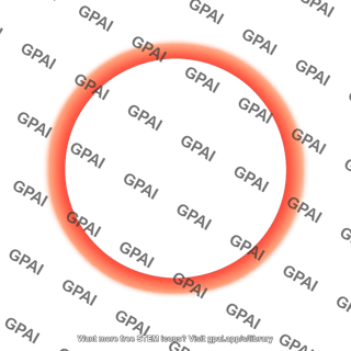 Glowing red ring