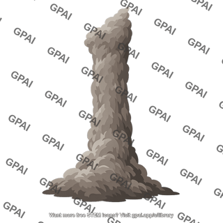 Giant gas pillar