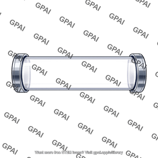 Transparent cylindrical cell